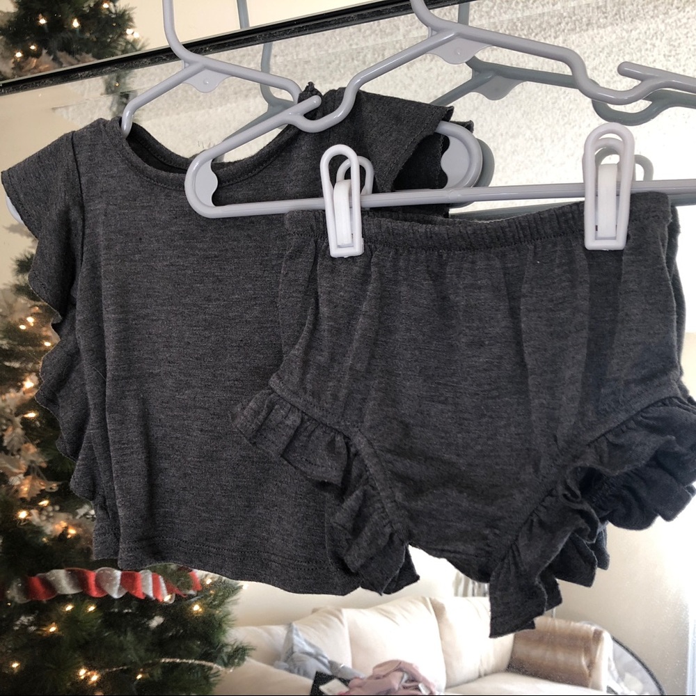 3 top & bloomer pack! 0-6 month